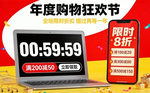 商城网站怎么做限时折扣和满减活动？促销工具实操指南