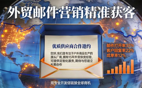 外贸网站怎么做邮件营销？开发信模板+企业邮箱的高效获客方法