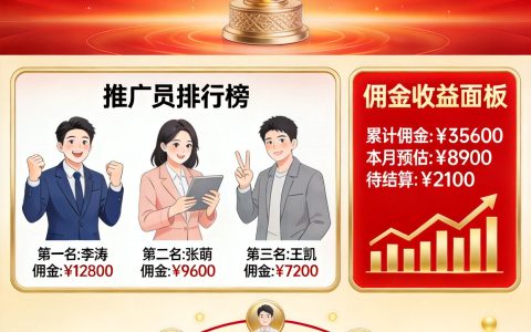 推广员激励体系怎么搭？排行榜+团队分红+裂变模式的完整实操指南