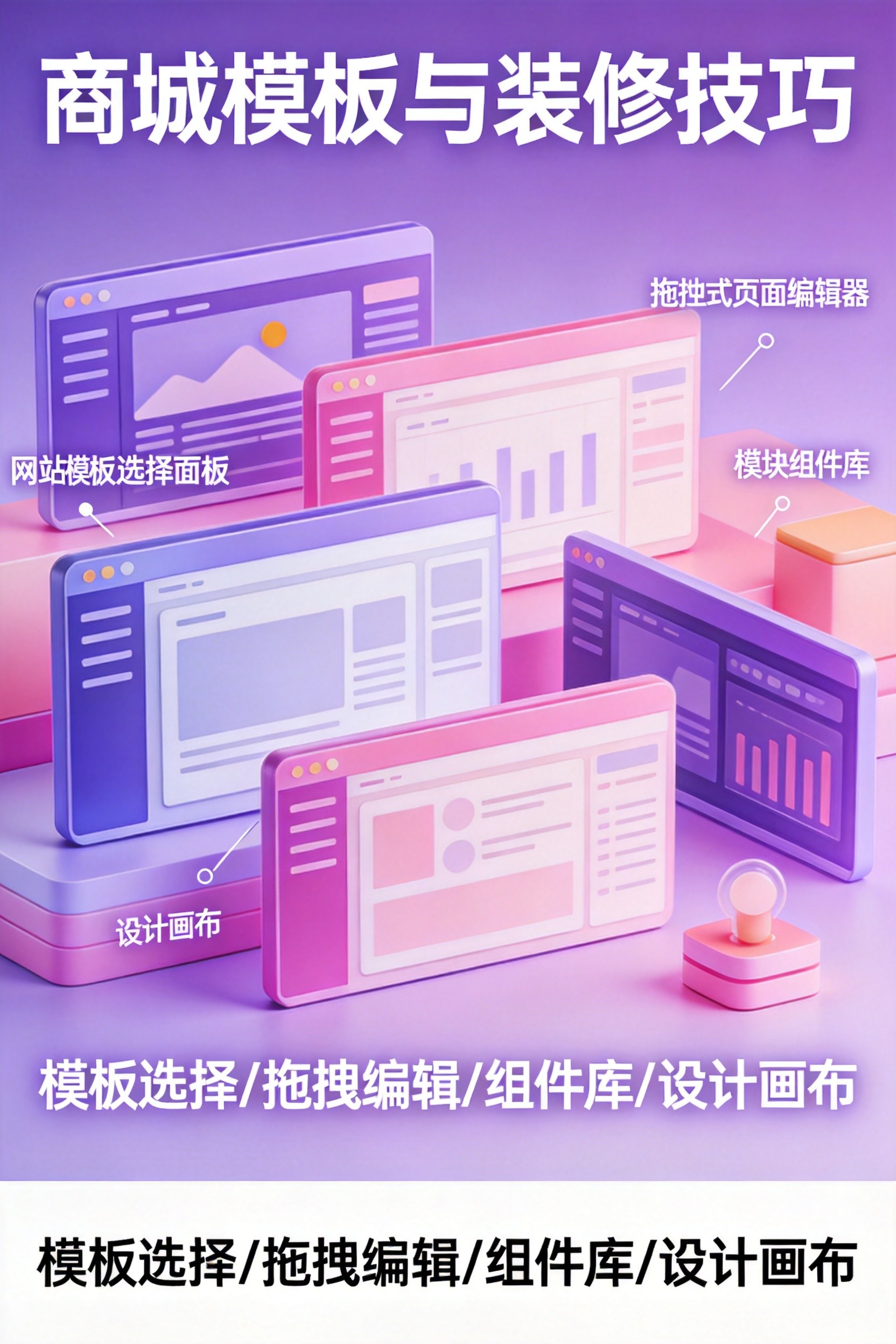 商城模板怎么选?页面装修技巧与模块搭配实操全指南