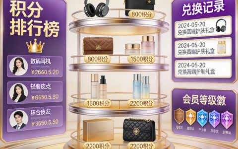 积分商城运营玩法：从规则设计到高转化的完整指南